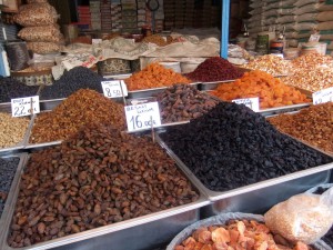 Markt in Ankara's Altstadt.