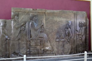 Reliefszene aus Persepolis - Audienzrelief