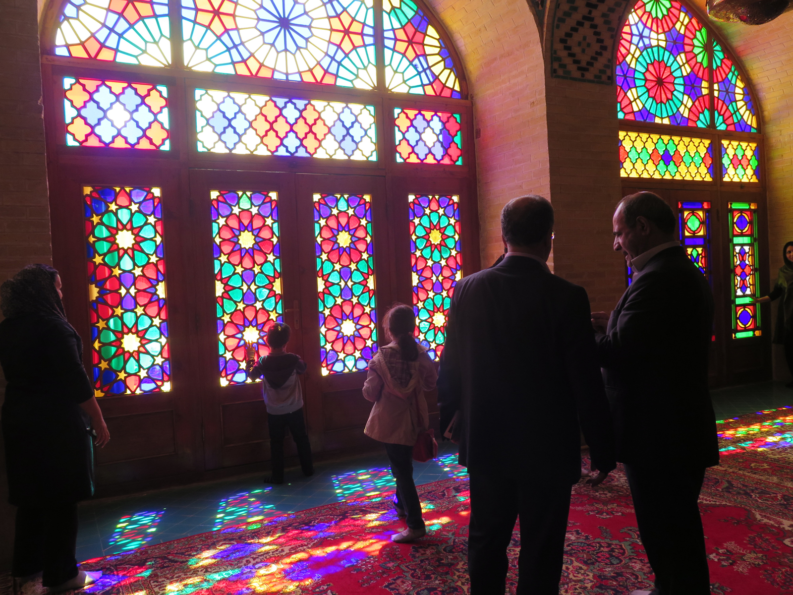 Farbenspiel in der Nasr-ol-Molk-Moschee